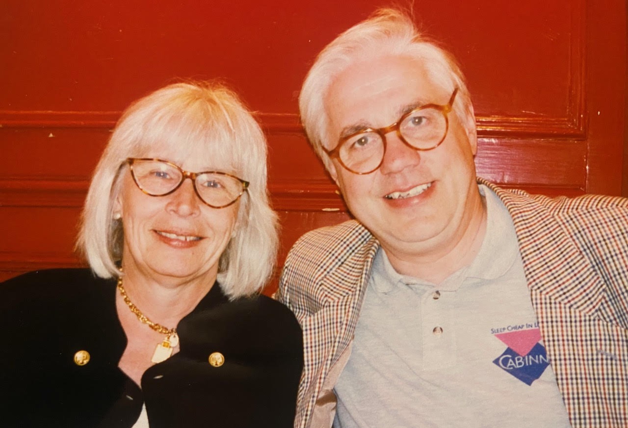 Lise og Niels Fennet mødte hinanden som helt unge i skolen. Foto: Privatfoto.